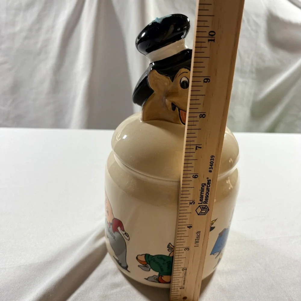 Wade Porcelain Jim Beam Animated Characters Cookie Jar Vintage 1996 Kangaroo Lid